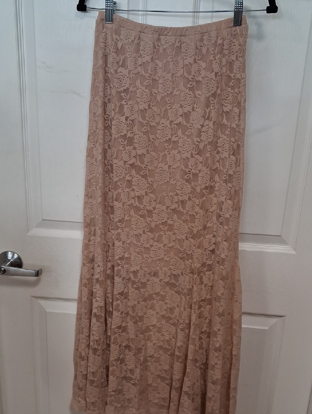 Sweet Love Blush Lace Maxi Skirt